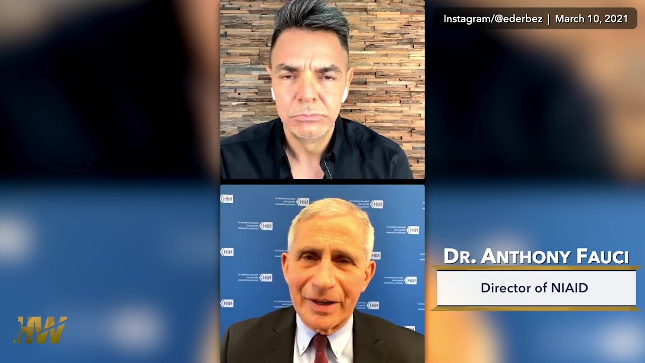 CELEB EXPOSES FAUCI’S MISINFORMATION