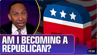 Am I, Stephen A. Smith, becoming a Republican