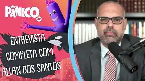 Assista à entrevista com Allan dos Santos na íntegra