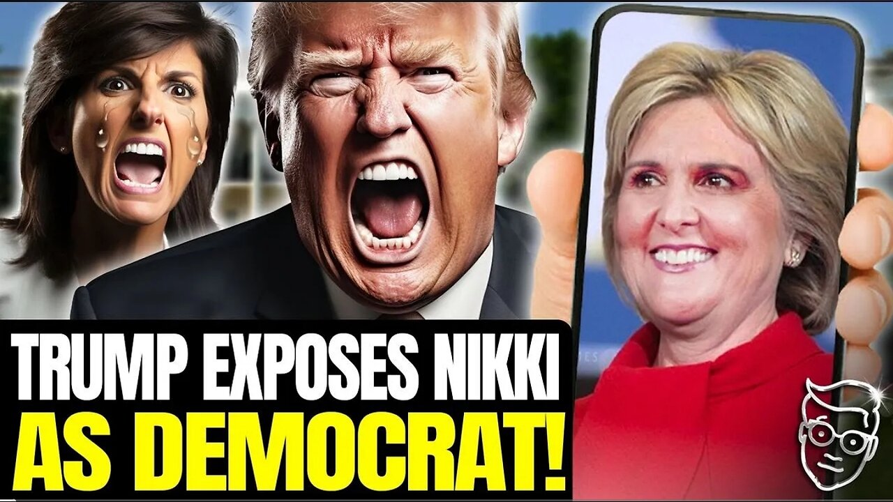 Trump EXPOSES Nikki as Democrat Plant as Libs CAUGHT Voting for Haley Nikkis Top Donor is a DEM