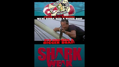 We're Gonna need a Bigger Boat #jaws #sharks #sharkweek #horrorpunk #music #zombiesighting