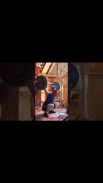 110 kg / 242 lb - Pull + Low Hang Snatch