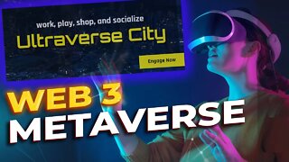 ULTRAVERSE CITY WEB 3 METAVERSE CRYPTO PROJECT REVIEW!?!