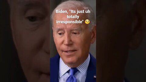 Clown World: Biden speaking on the raid at Mar-A-Lago.