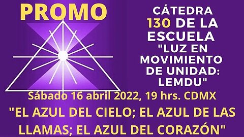 PROMO CATEDRA 130 DE LA ESCUELA LUZ EN MOVIMIENTO DE UNIDAD: LEMDU