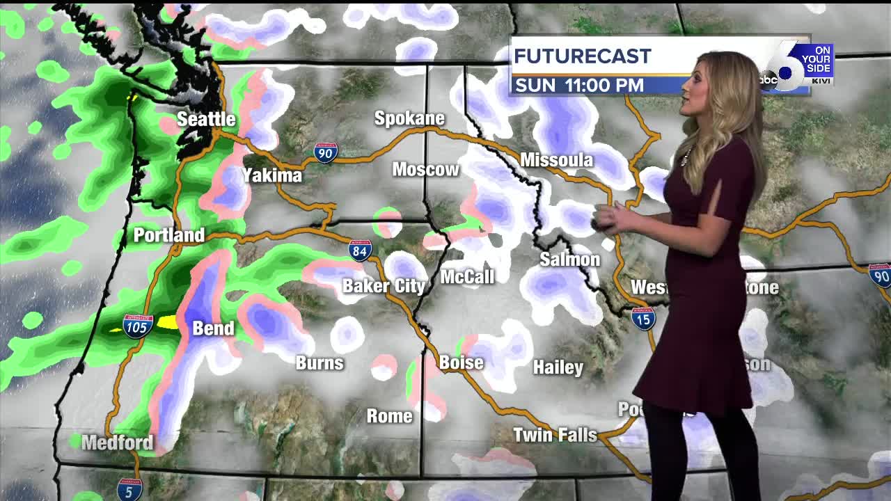 Snow is headed to the valley