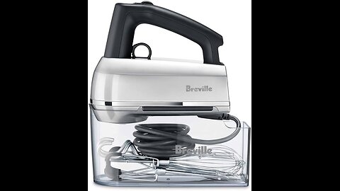 Breville Handy Mix Scraper Hand Mixer Silver BHM800SIL Home Kitchen