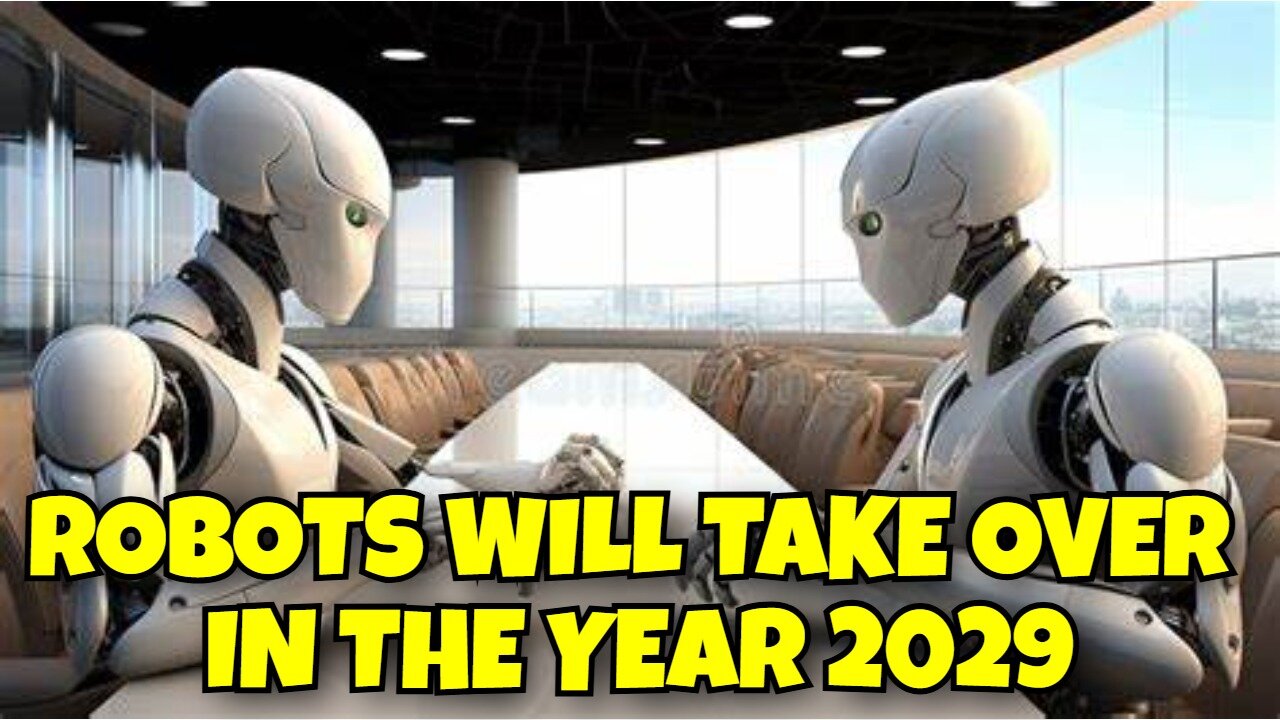 ROBOTS WILL TAKE OVER IN THE YEAR OF 2029 THIS IS A PROVEN FACT