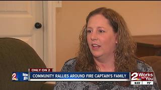 Community mourns fallen firefighter