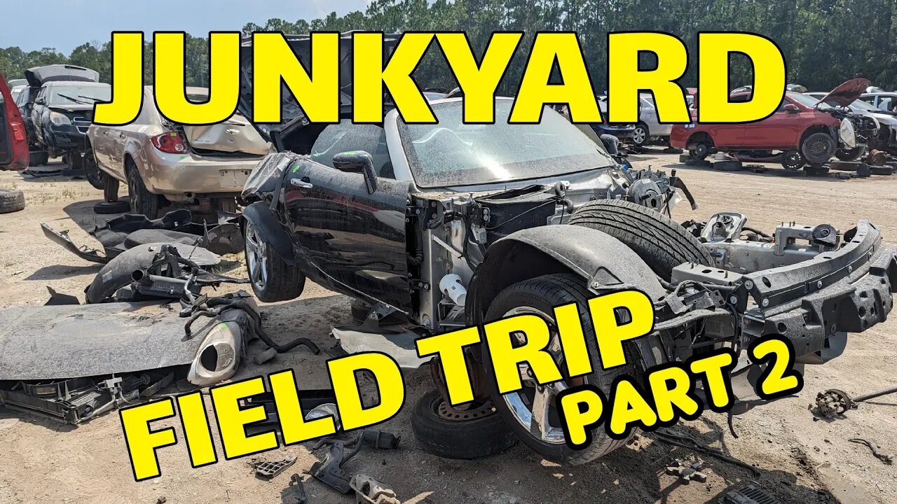 Got Lucky Again! Pontiac Solstice/Saturn Sky Parts in a Junkyard