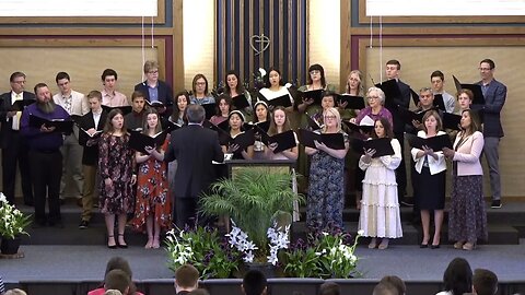 4-16-23 Choir, Pioneer Baptist Church