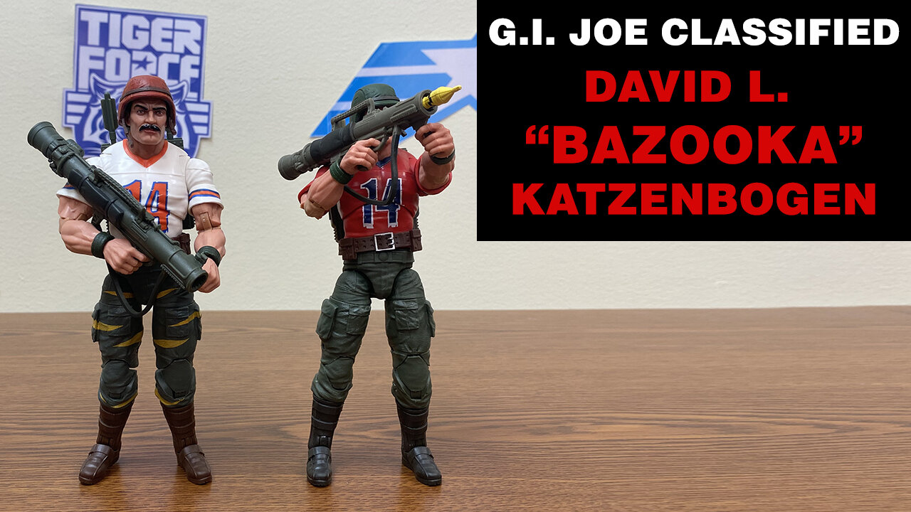 David L. “BAZOOKA” Katzenbogen - G.I. Joe Classified - Unboxing and Review