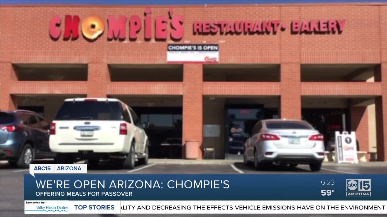 We're Open Arizona: Chompie's offering take-home meals for the holidays