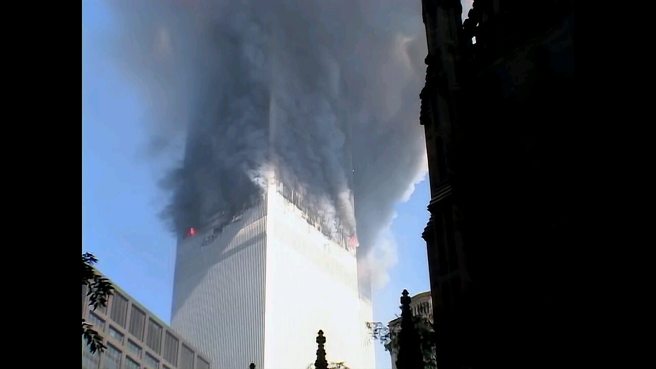 South Tower of World Trade Center collapse