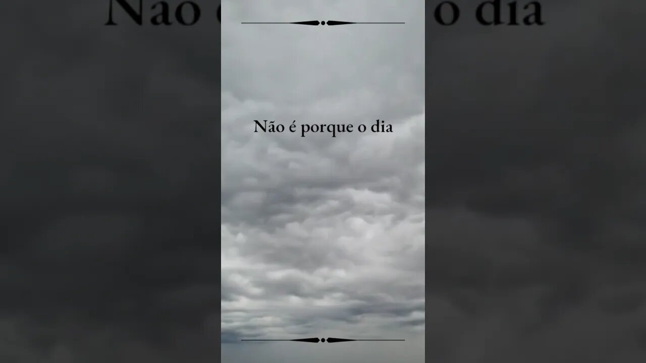 Enquanto existir fé, há esperança!