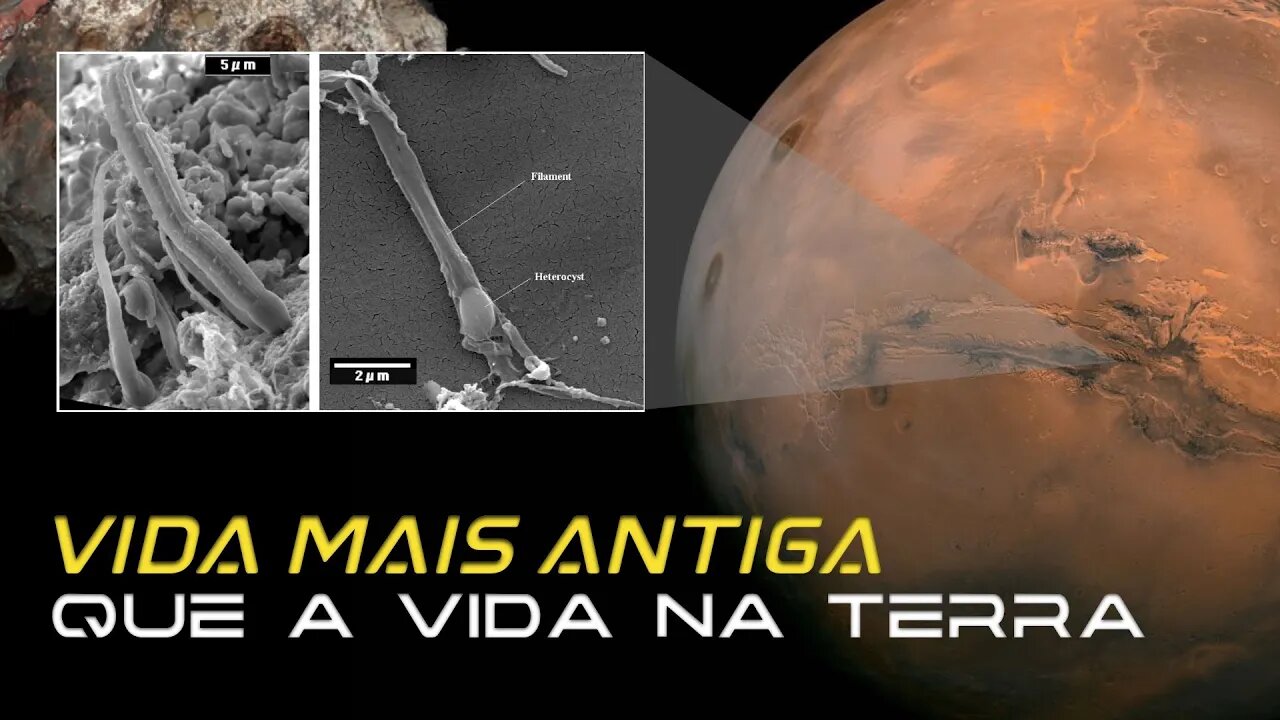Os METEORITOS de Marte, que REVELARAM FÓSSEIS de VIDA mais antiga que a DA TERRA