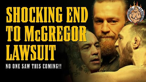 BREAKING! SHOCKING End to Conor McGregor LAWSUIT! (...lots of other stories too)