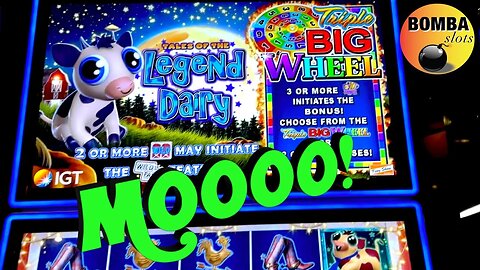 TALES OF THE LEGEND DAIRY! Moo! #casino #lasvegas #slotmachine