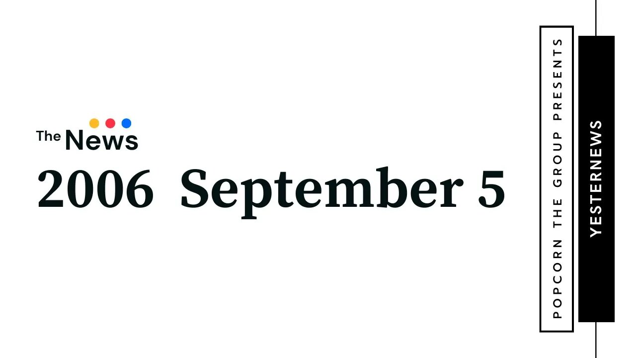 2006.09.05 . 0700pm CBS . Evening News w Katie Couric . Couric Debut