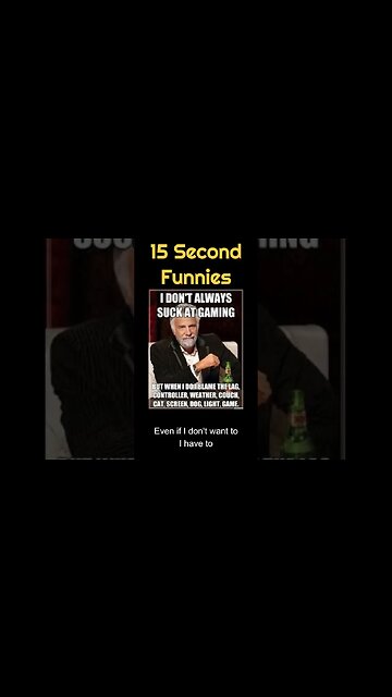 15 Second Funnies 40 #short #gamingmemes