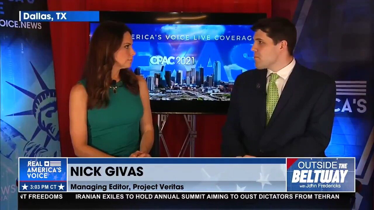 Tudor Dixon asks Nick Givas at #CPAC2021: What's next for #ProjectVeritas?