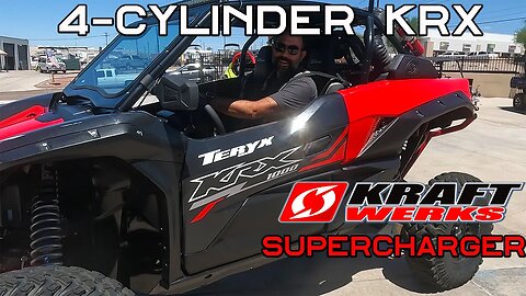 New 2024!KRX 4 Cylinder Supercharged SXS! Kawasaki Going BIG!