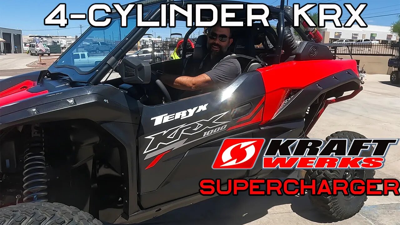 New 2024!KRX 4 Cylinder Supercharged SXS! Kawasaki Going BIG!