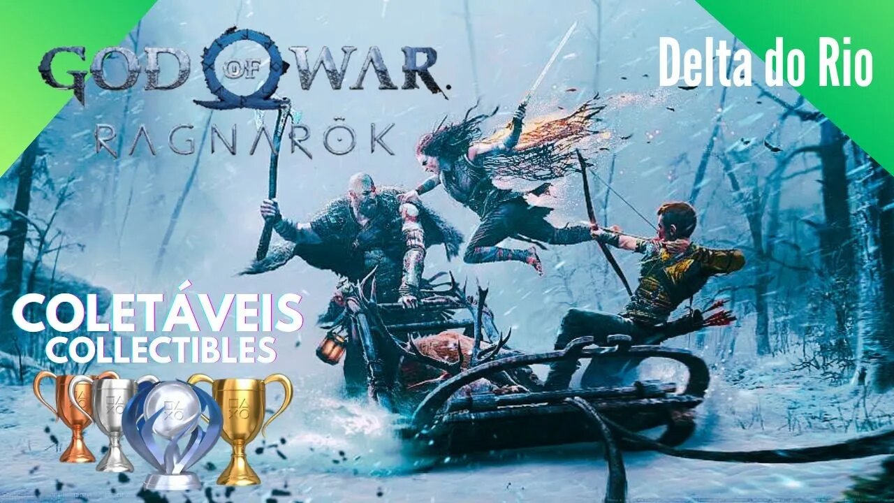 God Of War: Ragnarök: Delta do Rio| COLETÁVEIS | COLLECTIBLES | 4k-PTBR #47