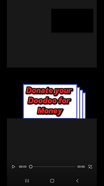 Donate your doodoo for money