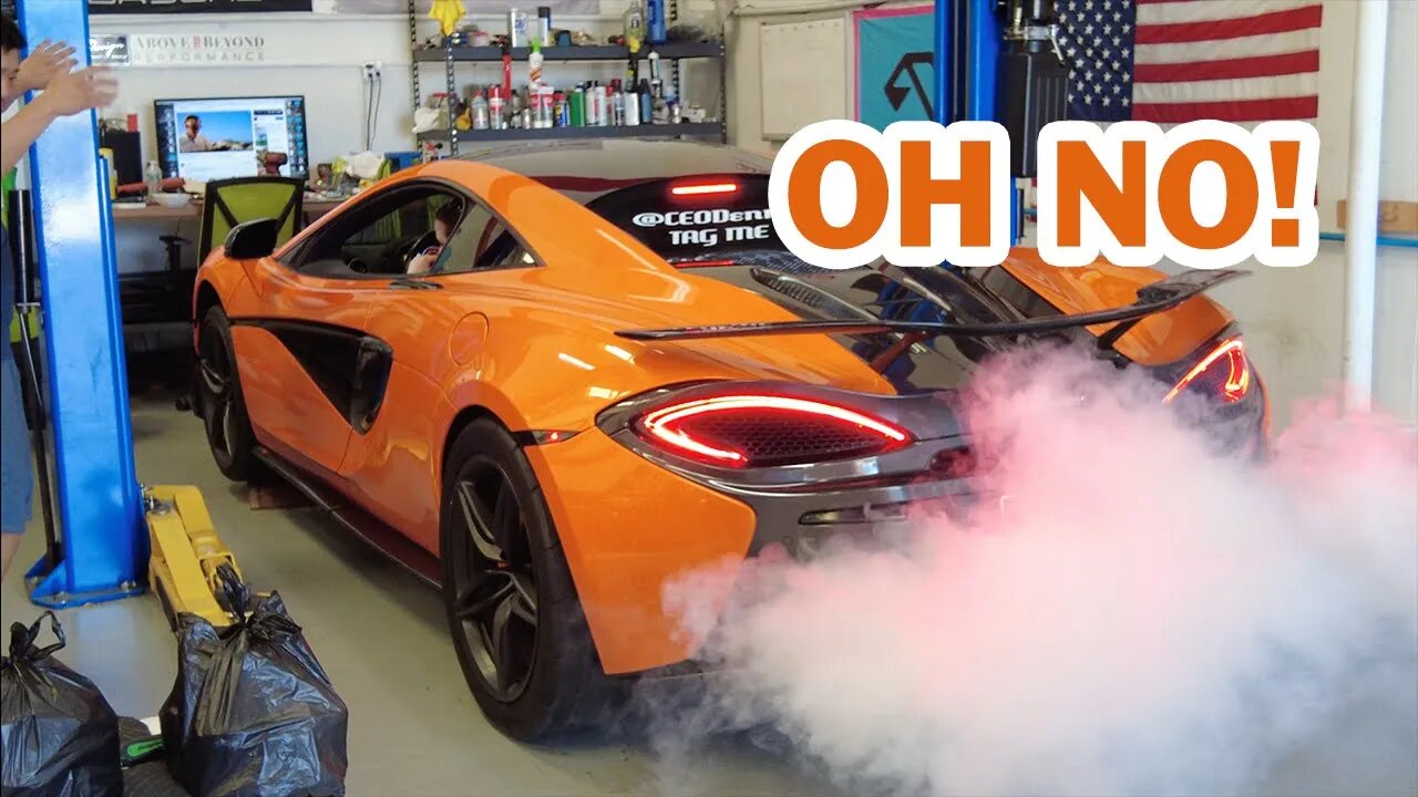 McLaren Got Injectors and THIS HAPPENED