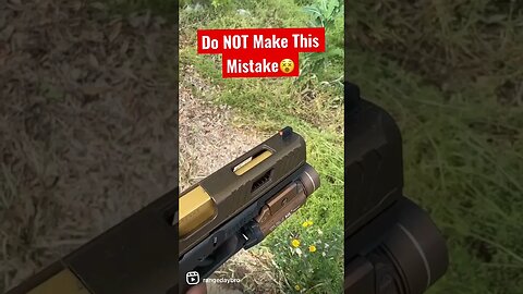 NEVER Do This To Your Gun😵