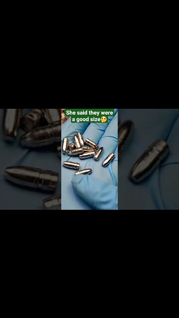 She Said They Were A Good Size🤔 Cast 22 Cal Bullets