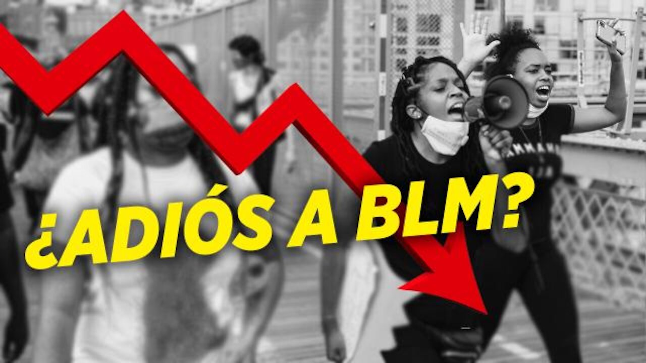 🔥El APOYO a BLACK LIVES MATTER CAE a MÍNIMOS HISTÓRICOS