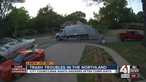 KC councilman criticizes 'poor trash service'