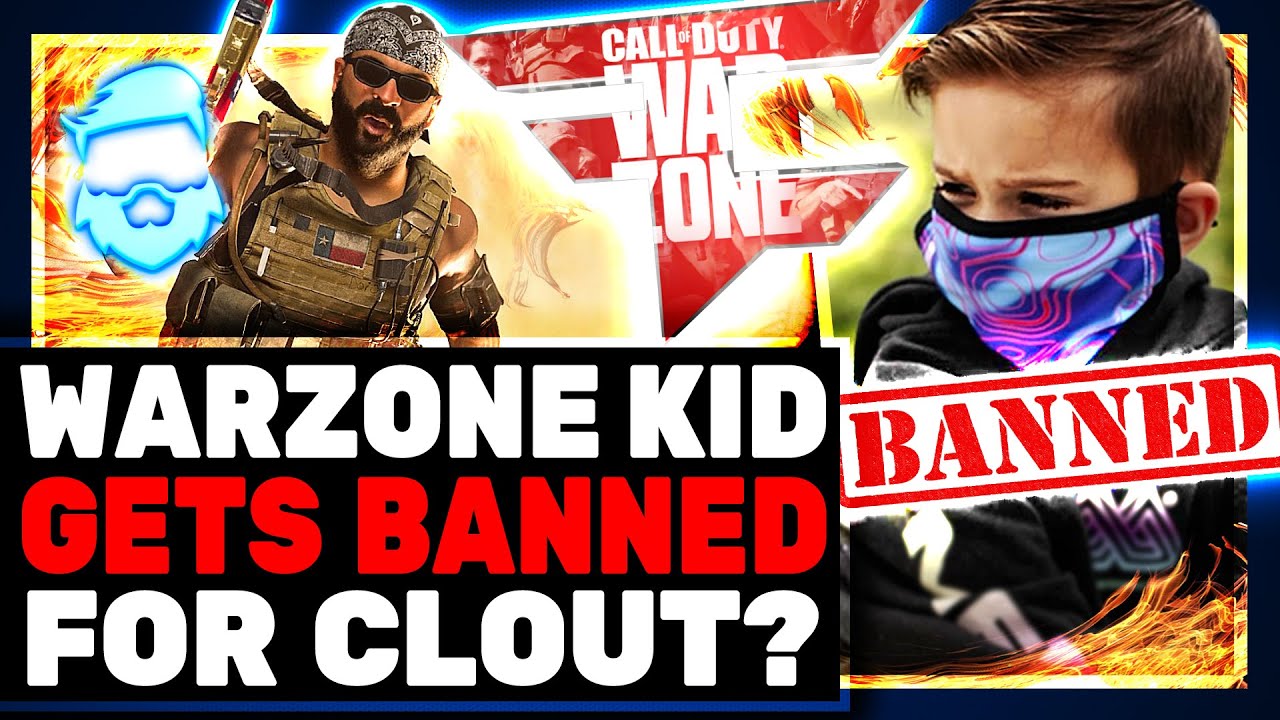 Call Of Duty: Warzone BANS 6 Year Old Prodigy Streamer RowdyRogan & The Internet Is NOT Happy