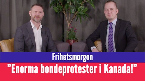 Frihetsmorgon - "Bondeprotester i Kanada möts av tungt beväpnad polis"