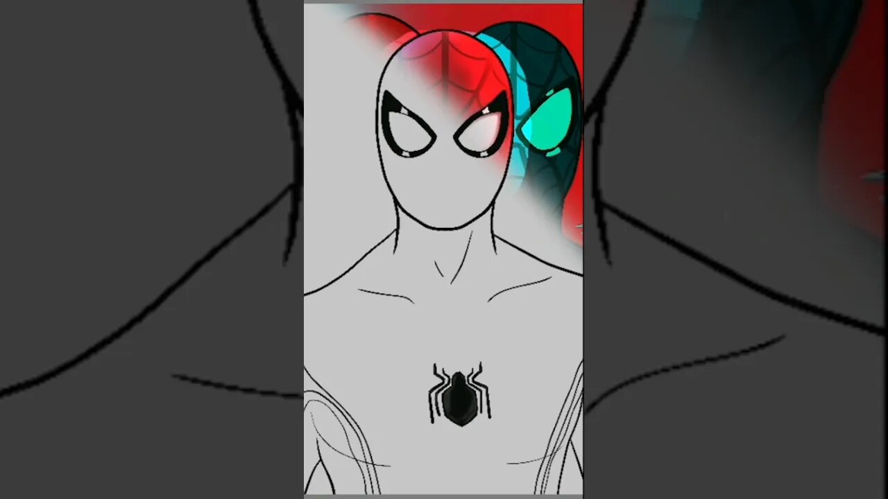 Pintando os 3 HOMEM ARANHA #arte #drawing #spiderman #marvel #comics #games #gameplay #spider