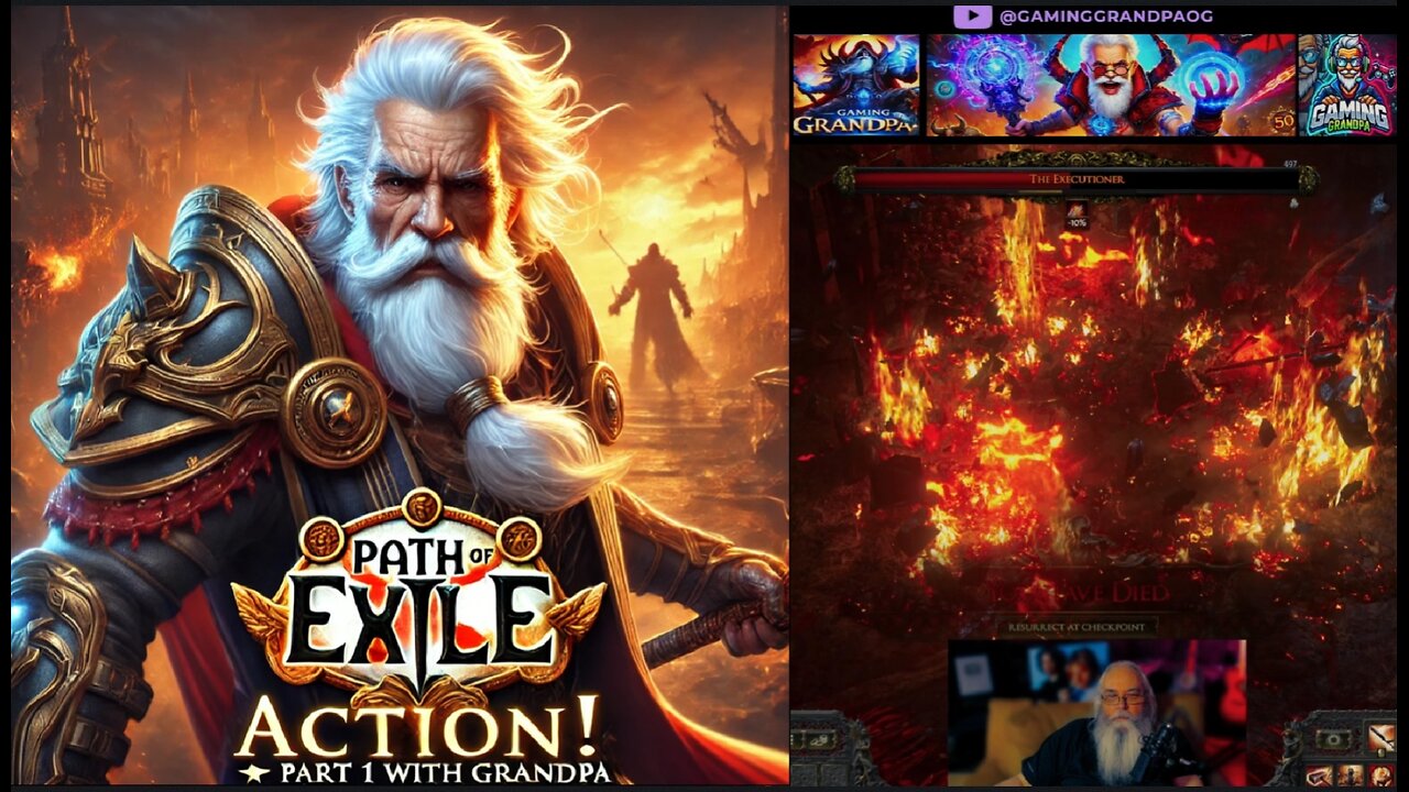 🔥 Gaming Grandpa’s Epic Path of Exile 2 Adventure! 💪 First Look Gameplay