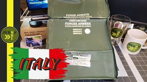 2019 Italian Armed Forces 24 hr Ration Module E MRE Review