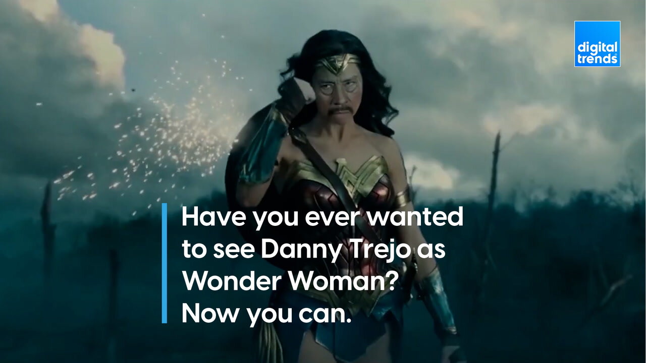 Have you ever wanted to see Danny Trejo as Wonder Woman? Now you can.