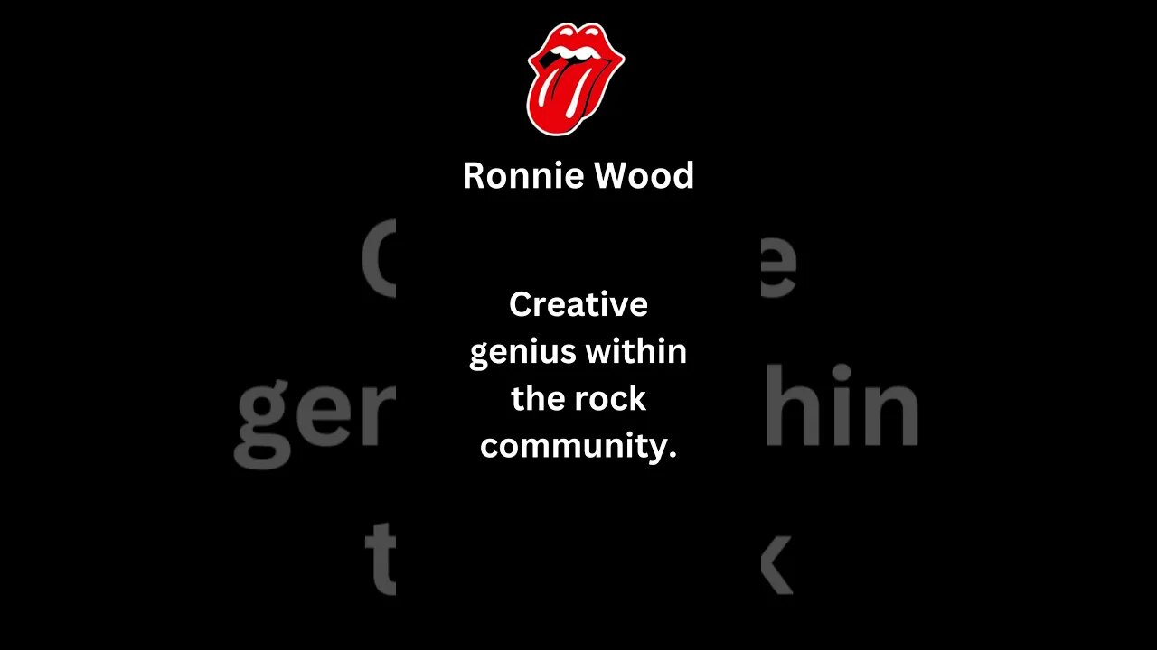 "Rocking with the Stones: Bite-sized Insights" Ronnie Wood #shorts #rollingstones #rocknroll