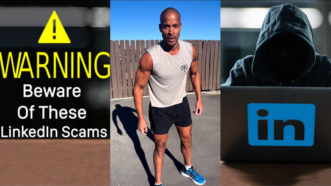 LinkedIn Scam Exposed By David Goggins | Fake Identity Scammer