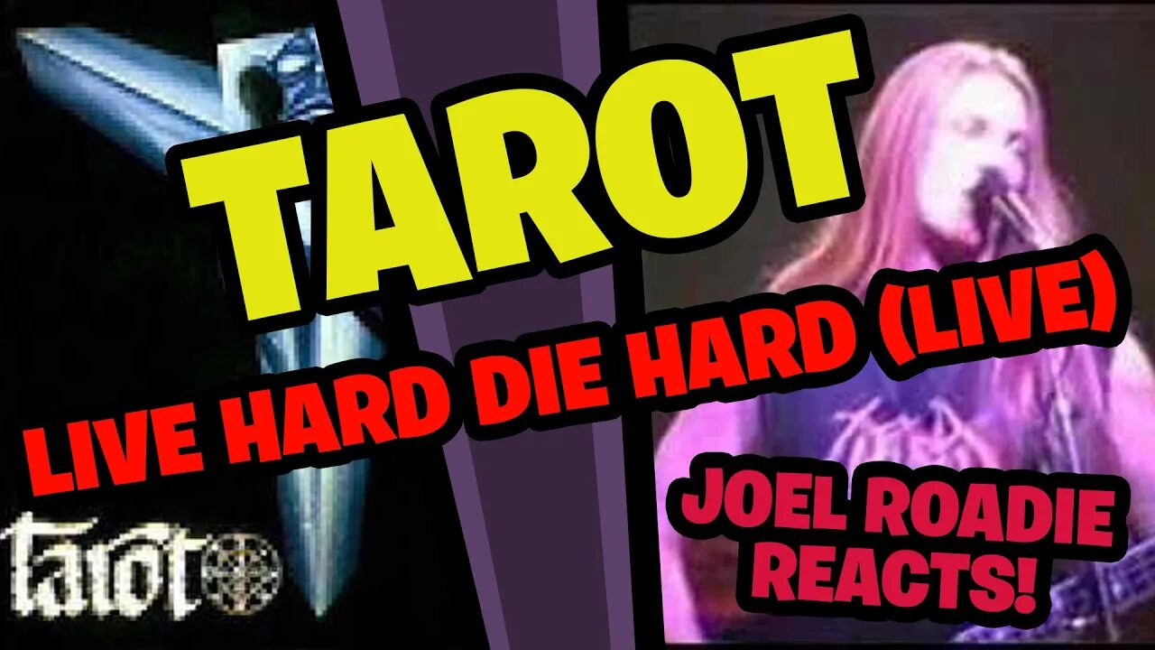 Tarot - Live Hard Die Hard (Live) - Roadie Reacts