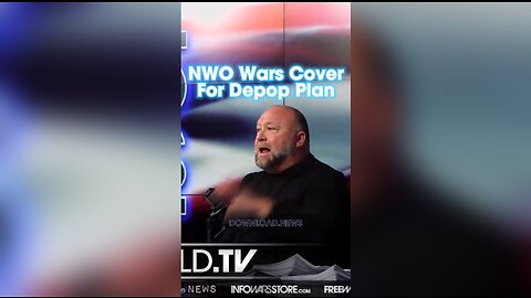 Alex Jones: Globalists Start Wars To Cover Up Their Real Plan, Economic Collapse & Forced Depopulation - 10/16/23