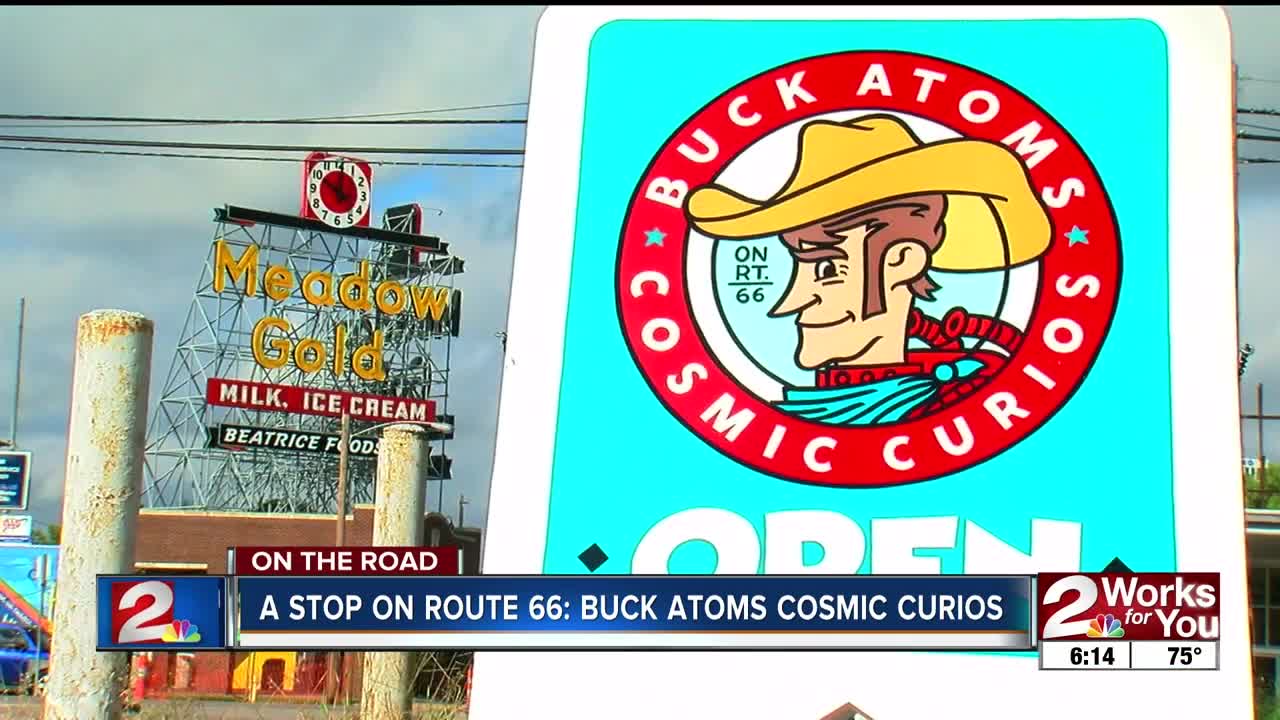 A stop on Route 66: Buck Atoms Cosmic Curios