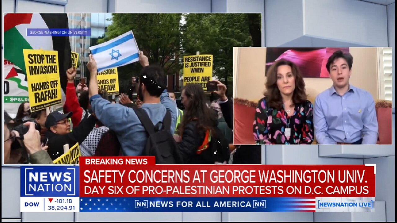 Protests on GWU campus are hate speech, antisemitic