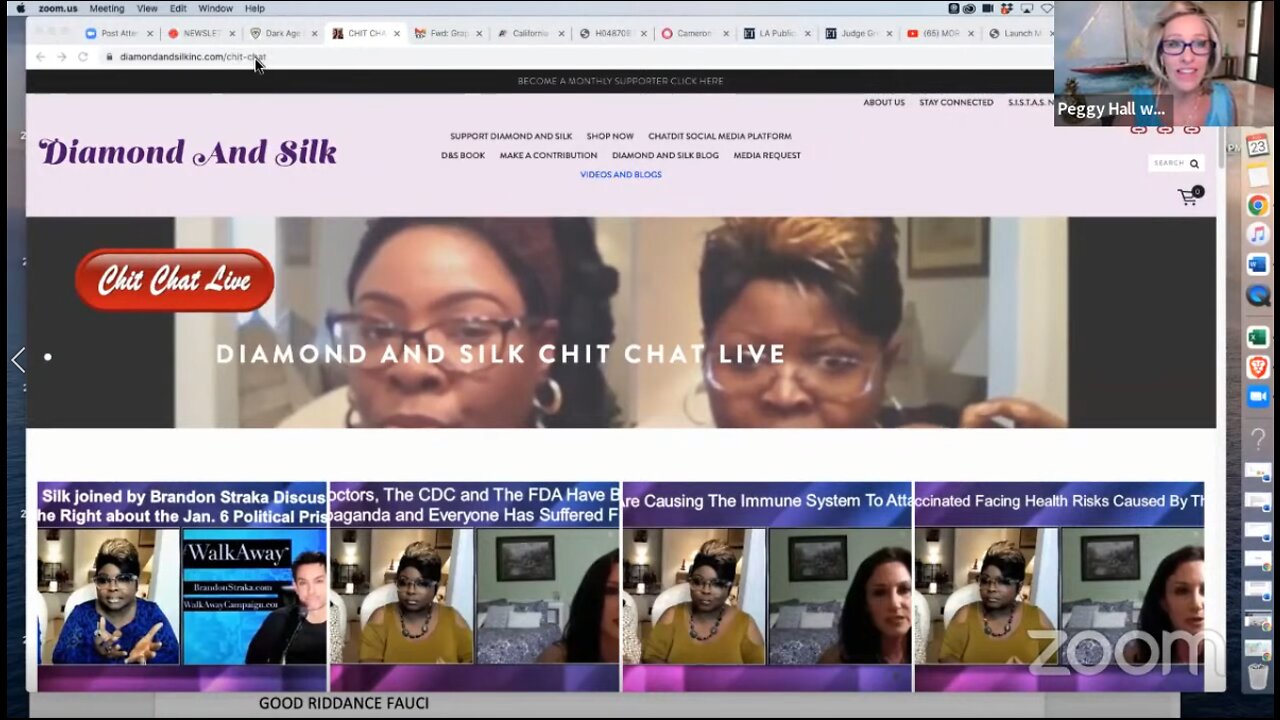 JOIN ME ON DIAMOND & SILK CHIT-CHAT LIVE !!