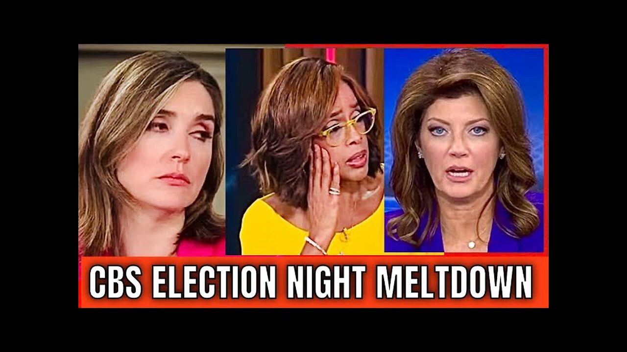 Watch CBS REACT and MELTDOWN as the 2024 Election Results unfold for Trump as President