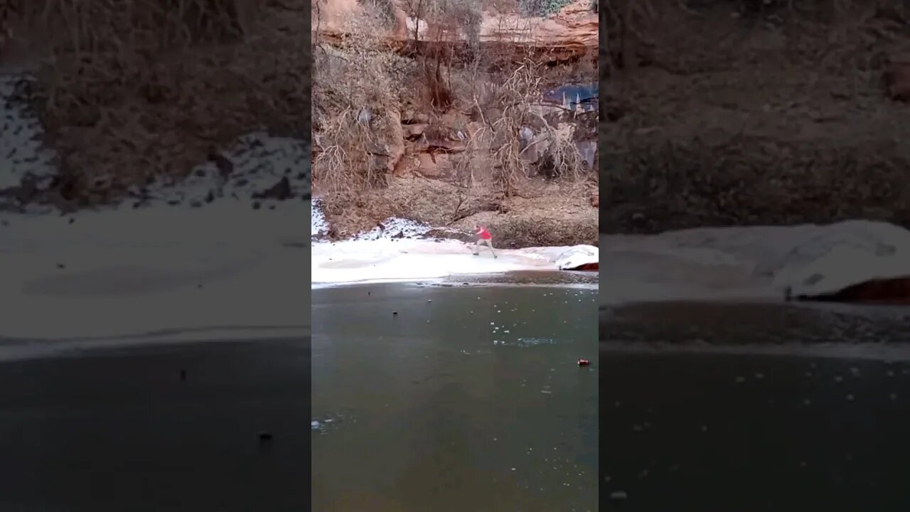 Running through a Waterfall ðŸ¤