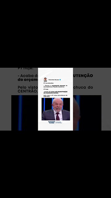 O PT acaba de votar pela MANUTENÇÃO do Orçamento Secreto. Alguém surpreso? #shorts #lula #bolsonaro
